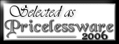 Selected as Pricelessware 2006